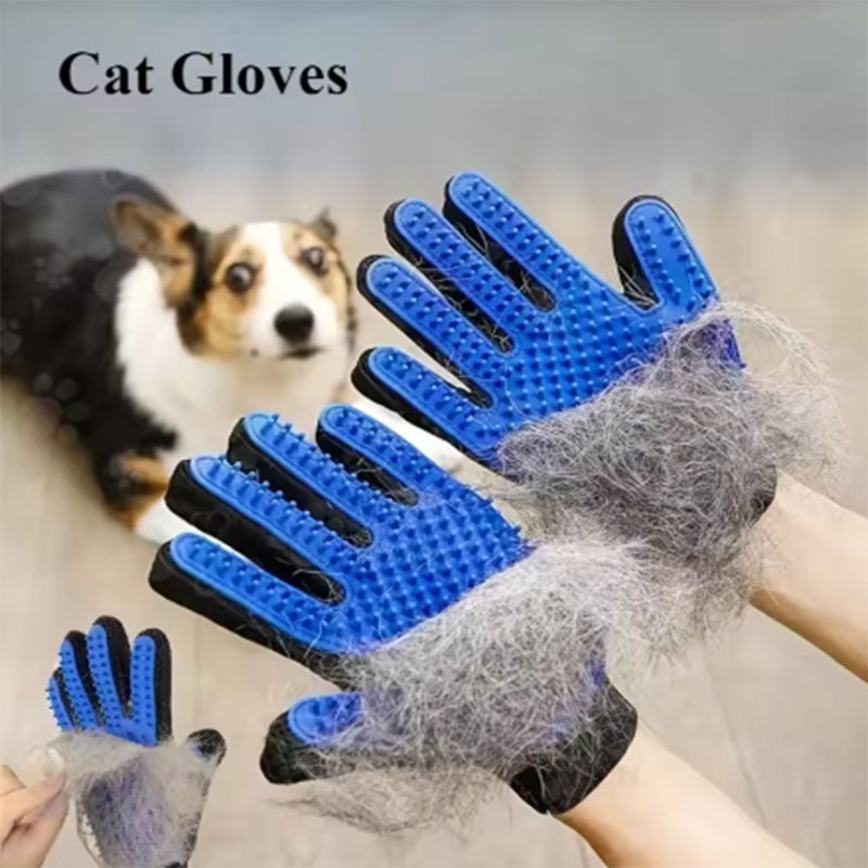 Pet Supplies Grooming - Sarung Tangan Sisir Bulu Hewan Peliharaan