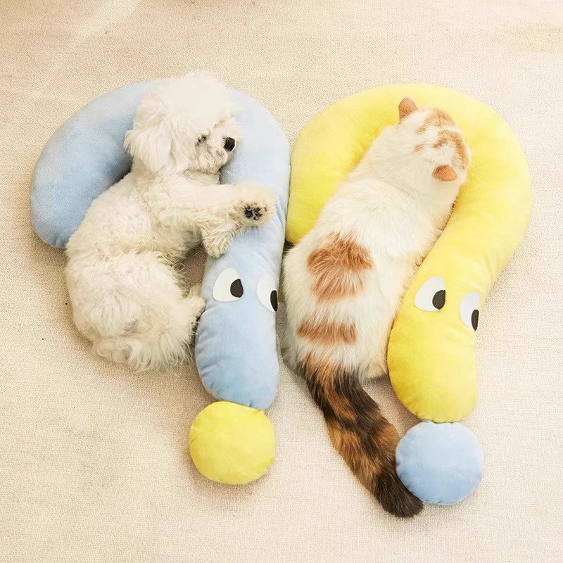 Pet Supplies Dog Wash - Bantal Kecil Bentuk U untuk Hewan