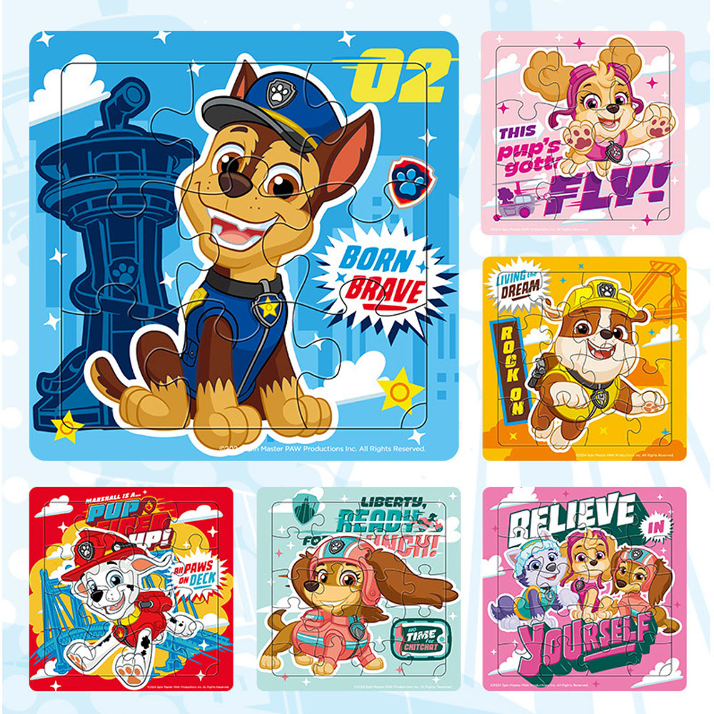 Pet Supplies Direct - 6 Buah Puzzle Jigsaw Kendaraan Paw