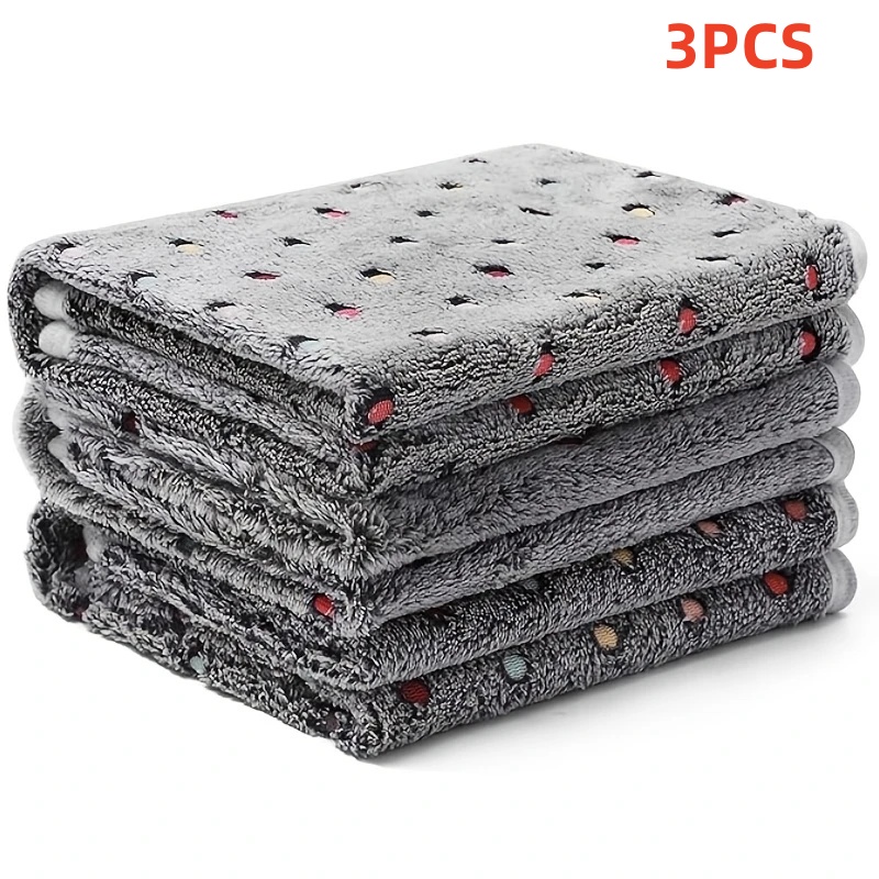 Pet Supplies Direct - 3 Buah Selimut Hewan Peliharaan Berbulu