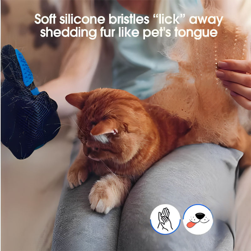 Sarung Tangan Sisir Bulu Hewan - Pet Supplies Grooming ulasan dan harga