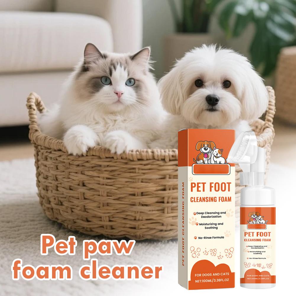 Pembersih Busa Kaki Hewan Peli - Dog Paw Cleaner ulasan dan harga